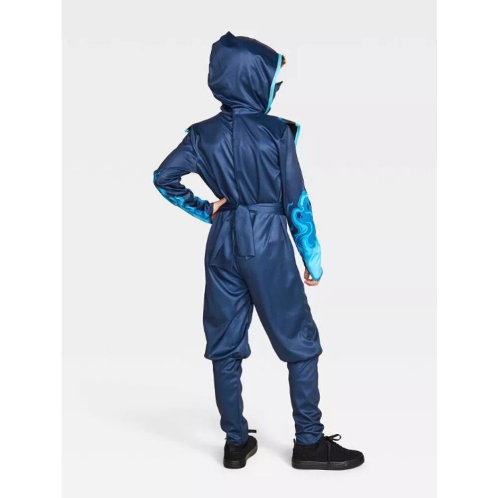 Kids Water Warrior Ninja Costume Size L Large (12-14) - Picture 2 of 3
